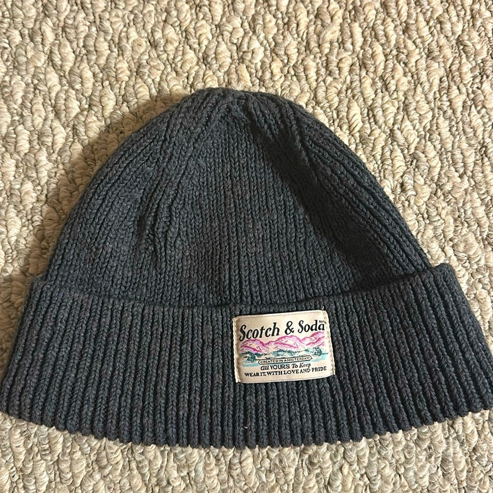 Scotch & Soda Grey Beanie